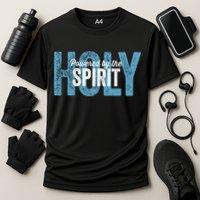 Powered By The Holy Spirit Cooling Performance Crew T-Shirt