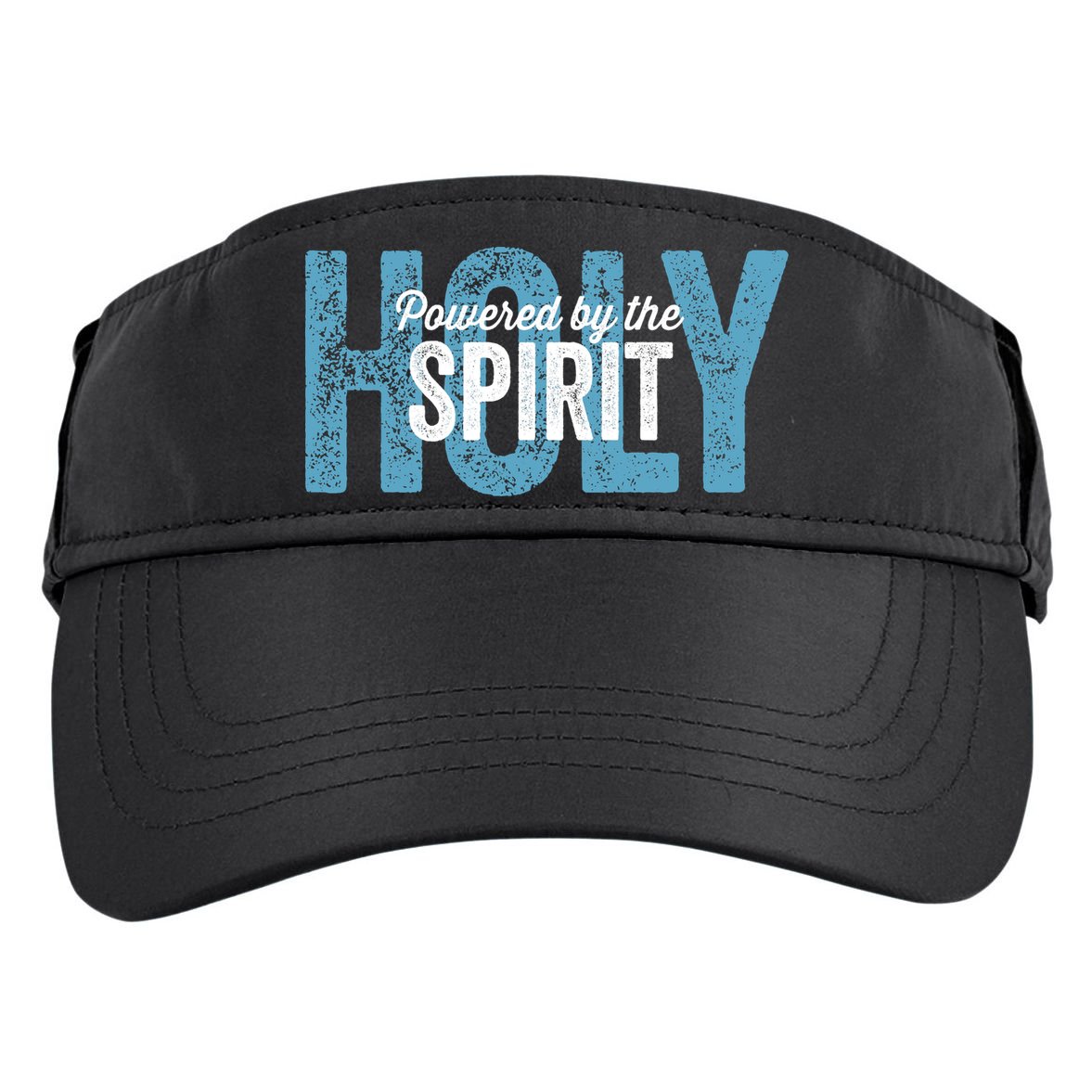 Powered By The Holy Spirit Adult Drive Performance Visor