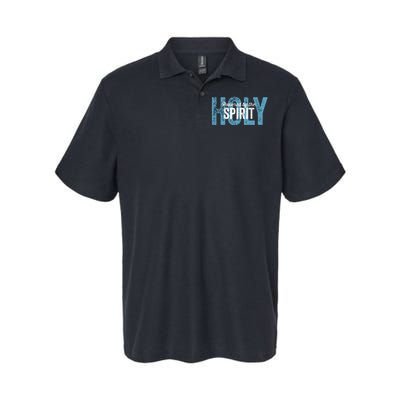 Powered By The Holy Spirit Softstyle Adult Sport Polo