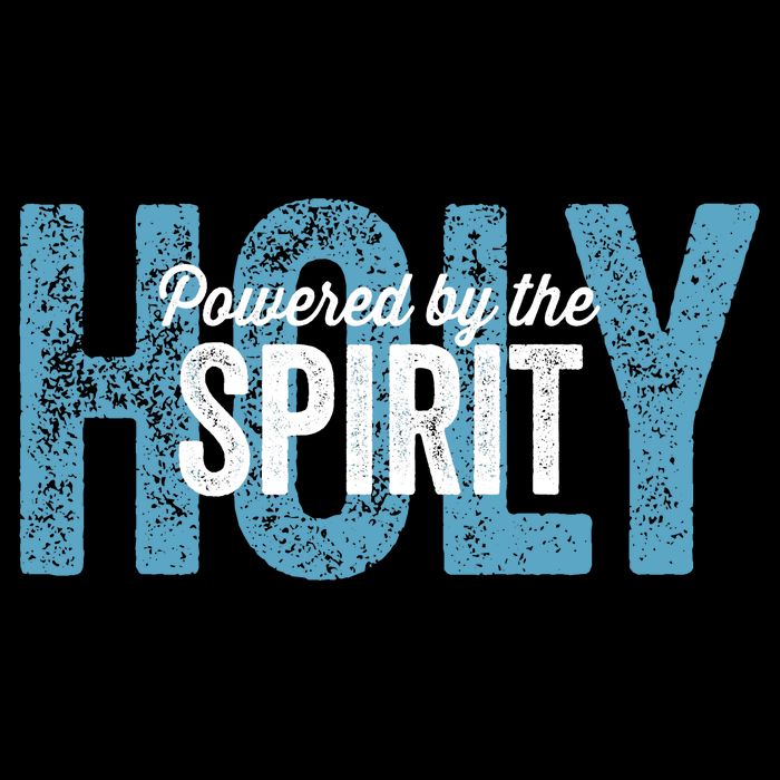 Powered By The Holy Spirit Women's V-Neck T-Shirt