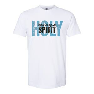 Powered By The Holy Spirit Softstyle® CVC T-Shirt