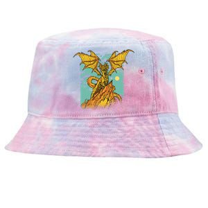 Powerful Dragon Creature Tie-Dyed Bucket Hat