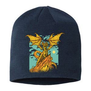 Powerful Dragon Creature Sustainable Beanie