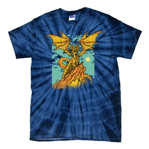 Powerful Dragon Creature Tie-Dye T-Shirt