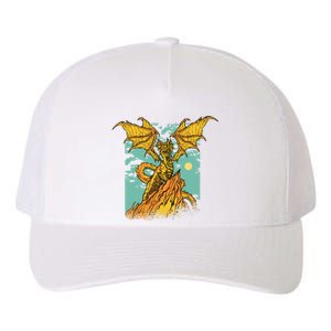 Powerful Dragon Creature Yupoong Adult 5-Panel Trucker Hat