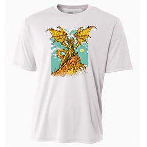 Powerful Dragon Creature Cooling Performance Crew T-Shirt