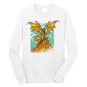 Powerful Dragon Creature Long Sleeve Shirt