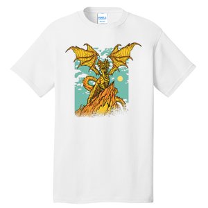 Powerful Dragon Creature Tall T-Shirt