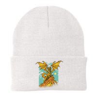 Powerful Dragon Creature Knit Cap Winter Beanie