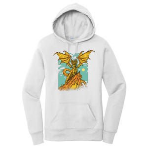 Powerful Dragon Creature Women's Pullover Hoodie