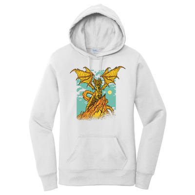 Powerful Dragon Creature Women's Pullover Hoodie