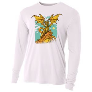 Powerful Dragon Creature Cooling Performance Long Sleeve Crew