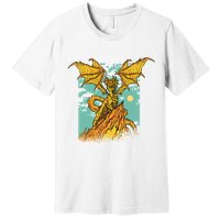 Powerful Dragon Creature Premium T-Shirt