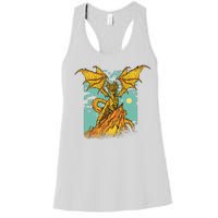 Powerful Dragon Creature Women's Racerback Tank