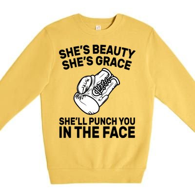 Powerful Women Premium Crewneck Sweatshirt