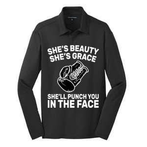 Powerful Women Silk Touch Performance Long Sleeve Polo