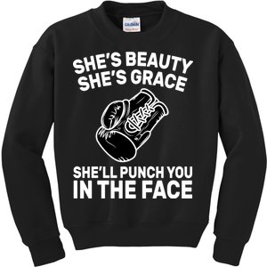 Powerful Women Kids Sweatshirt