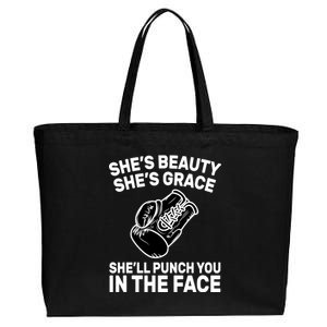 Powerful Women Cotton Canvas Jumbo Tote