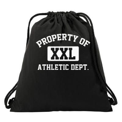 Property Of XXL Athletic Dept Apparel Drawstring Bag