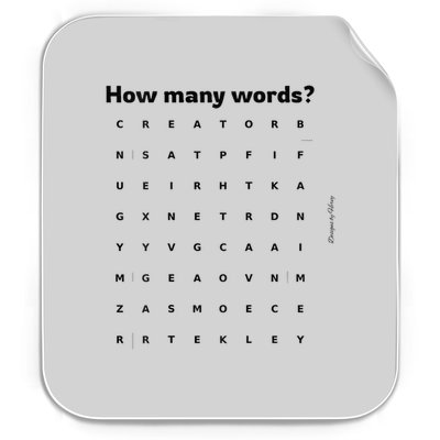 Puzzle On Your Back Conversation Starter Word Fun And Games Permanent Decal Sticker