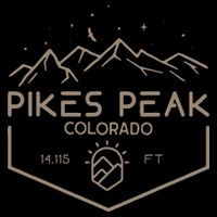 Pikes Peak 14115 Ft. Colorado Mountains Bucket Hat