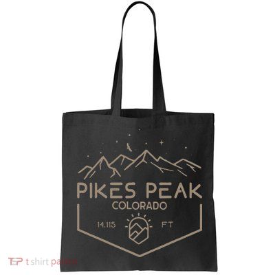 Pikes Peak 14115 Ft. Colorado Mountains Bag
