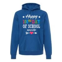 Para Paraprofessional 100th Day Of School 100 Days Smarter Cute Gift Premium Hoodie