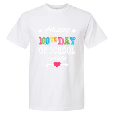 Para Paraprofessional 100th Day Of School 100 Days Smarter Cute Gift Garment-Dyed Heavyweight T-Shirt