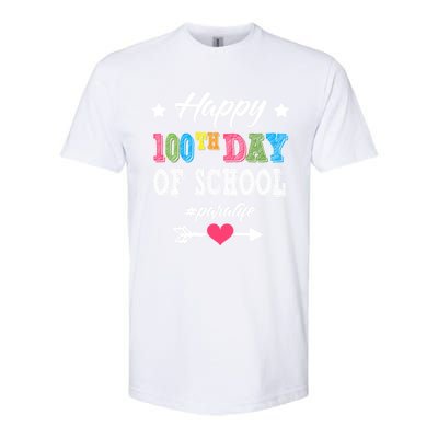 Para Paraprofessional 100th Day Of School 100 Days Smarter Cute Gift Softstyle CVC T-Shirt