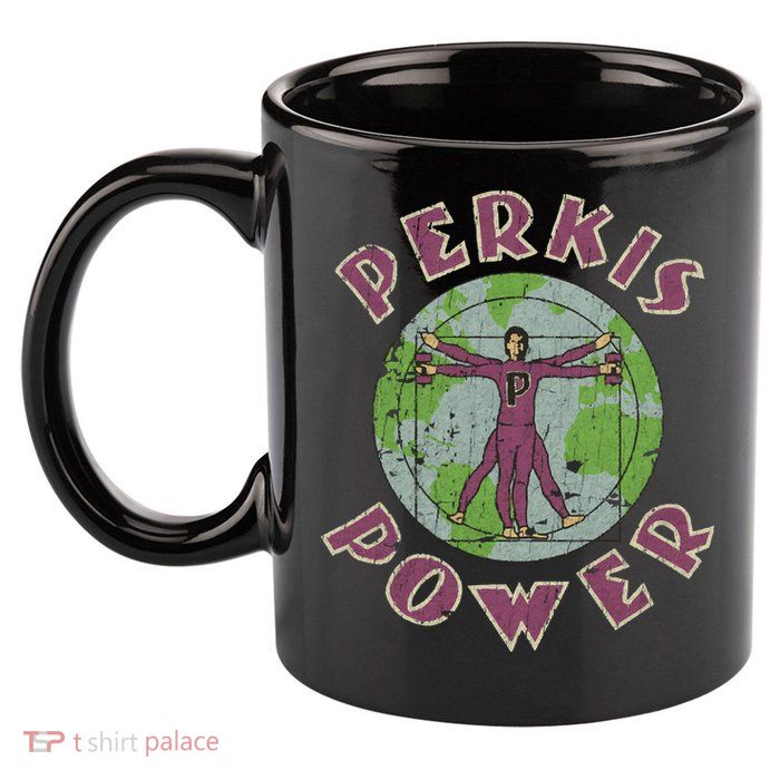 Perkis Power 1995 11oz C Handle Ceramic Mug