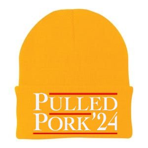 Pulled Pork 24 Funny Bbq Lover Political Slogan Humor Pun Knit Cap Winter Beanie