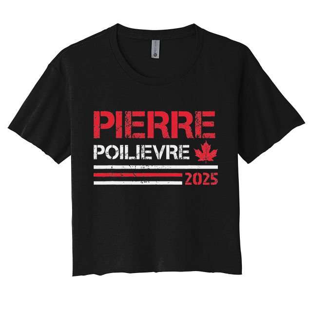 Pierre Poilievre 2025 Pierre Poilievre For Prime Minister Crop Top