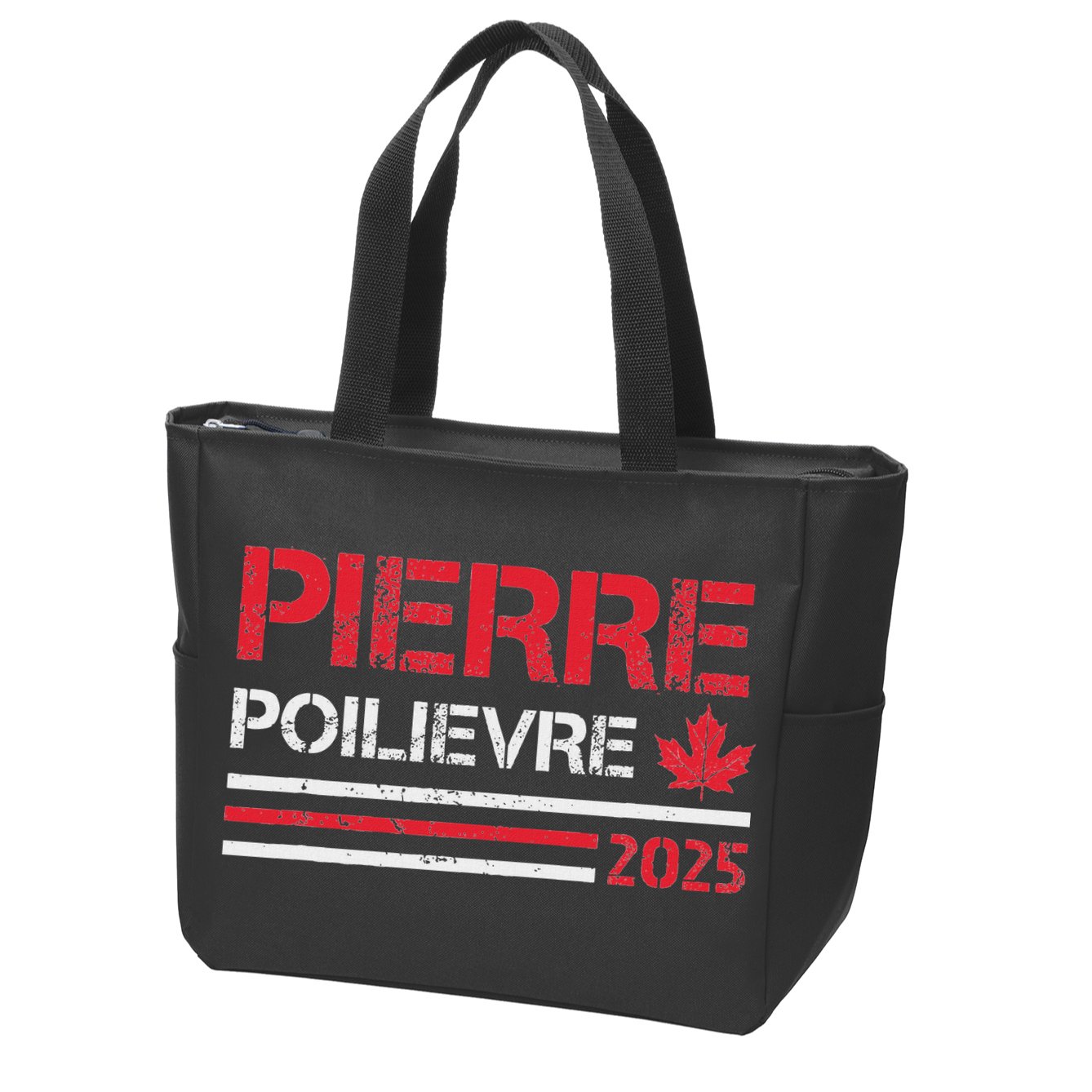 Pierre Poilievre 2025 Pierre Poilievre For Prime Minister Zip Tote Bag