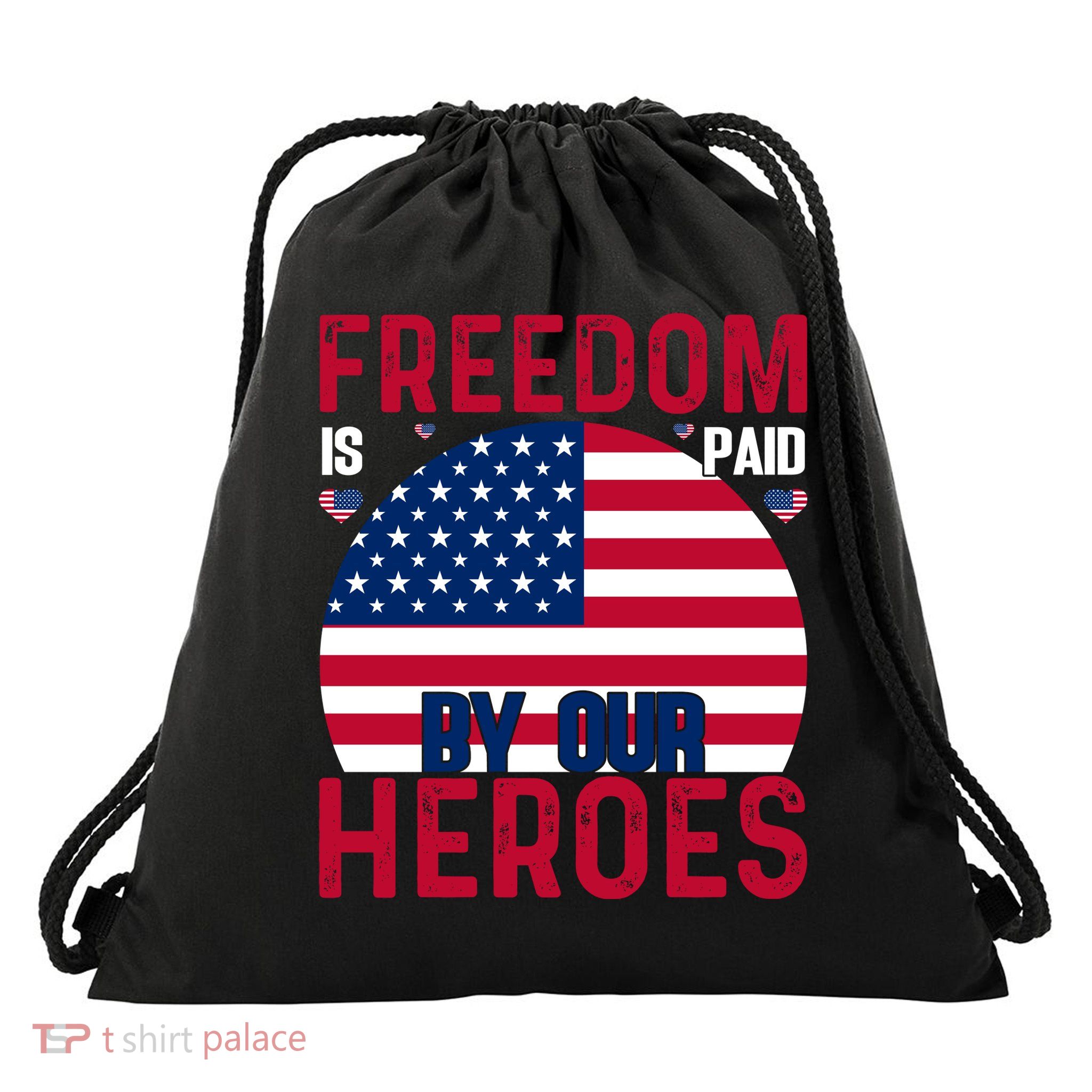 P Drawstring Bag