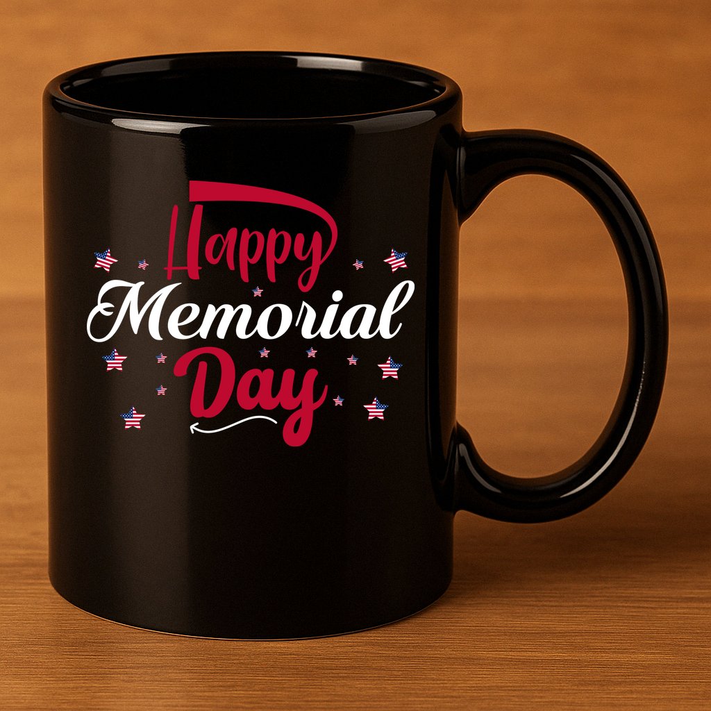 P 11oz C Handle Ceramic Mug