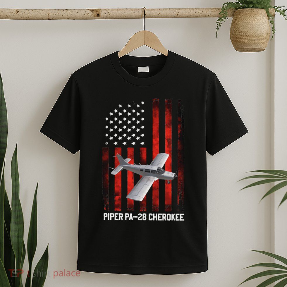 Piper Pa 28 Cherokee Plane Piper Pa 28 140 Flight Training T-Shirt