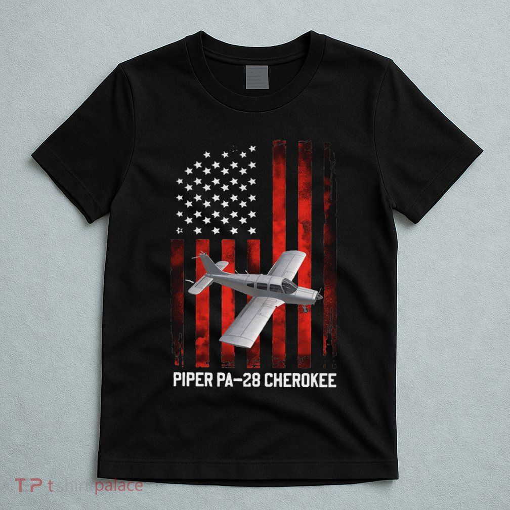Piper Pa 28 Cherokee Plane Piper Pa 28 140 Flight Training T-Shirt