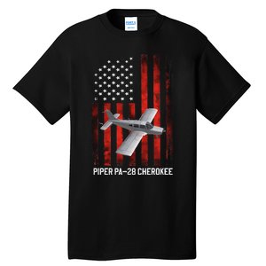 Piper Pa 28 Cherokee Plane Piper Pa 28 140 Flight Training Tall T-Shirt