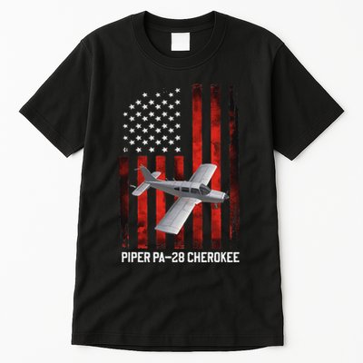 Piper Pa 28 Cherokee Plane Piper Pa 28 140 Flight Training Tall T-Shirt