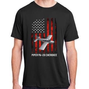 Piper Pa 28 Cherokee Plane Piper Pa 28 140 Flight Training Adult ChromaSoft Performance T-Shirt