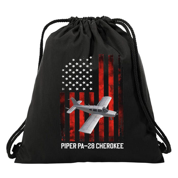 Piper Pa 28 Cherokee Plane Piper Pa 28 140 Flight Training Drawstring Bag