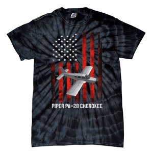 Piper Pa 28 Cherokee Plane Piper Pa 28 140 Flight Training Tie-Dye T-Shirt