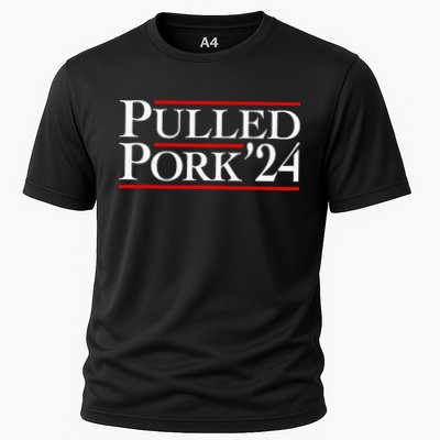 Pulled Pork 24 Funny Bbq Lover Political Slogan Humor Pun Performance Shirt