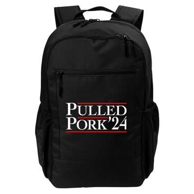 Pulled Pork 24 Funny Bbq Lover Political Slogan Humor Pun Backpack