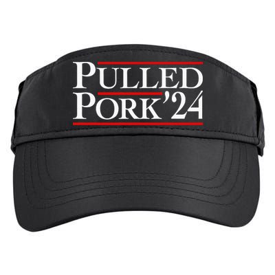 Pulled Pork 24 Funny Bbq Lover Political Slogan Humor Pun Adult Drive Performance Visor