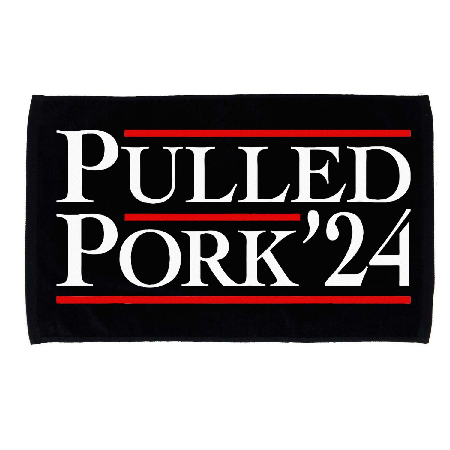 Pulled Pork 24 Funny Bbq Lover Political Slogan Humor Pun Microfiber Hand Towel