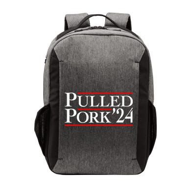 Pulled Pork 24 Funny Bbq Lover Political Slogan Humor Pun Vector Backpack