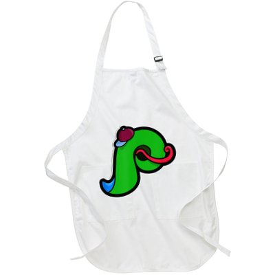 P Full-Length Apron With Pockets