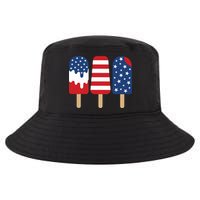 Patriotic Popsicle 4th Of July Family Cool Comfort Performance Bucket Hat