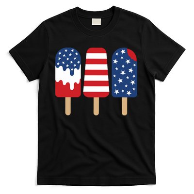 Patriotic Popsicle 4th Of July Family T-Shirt